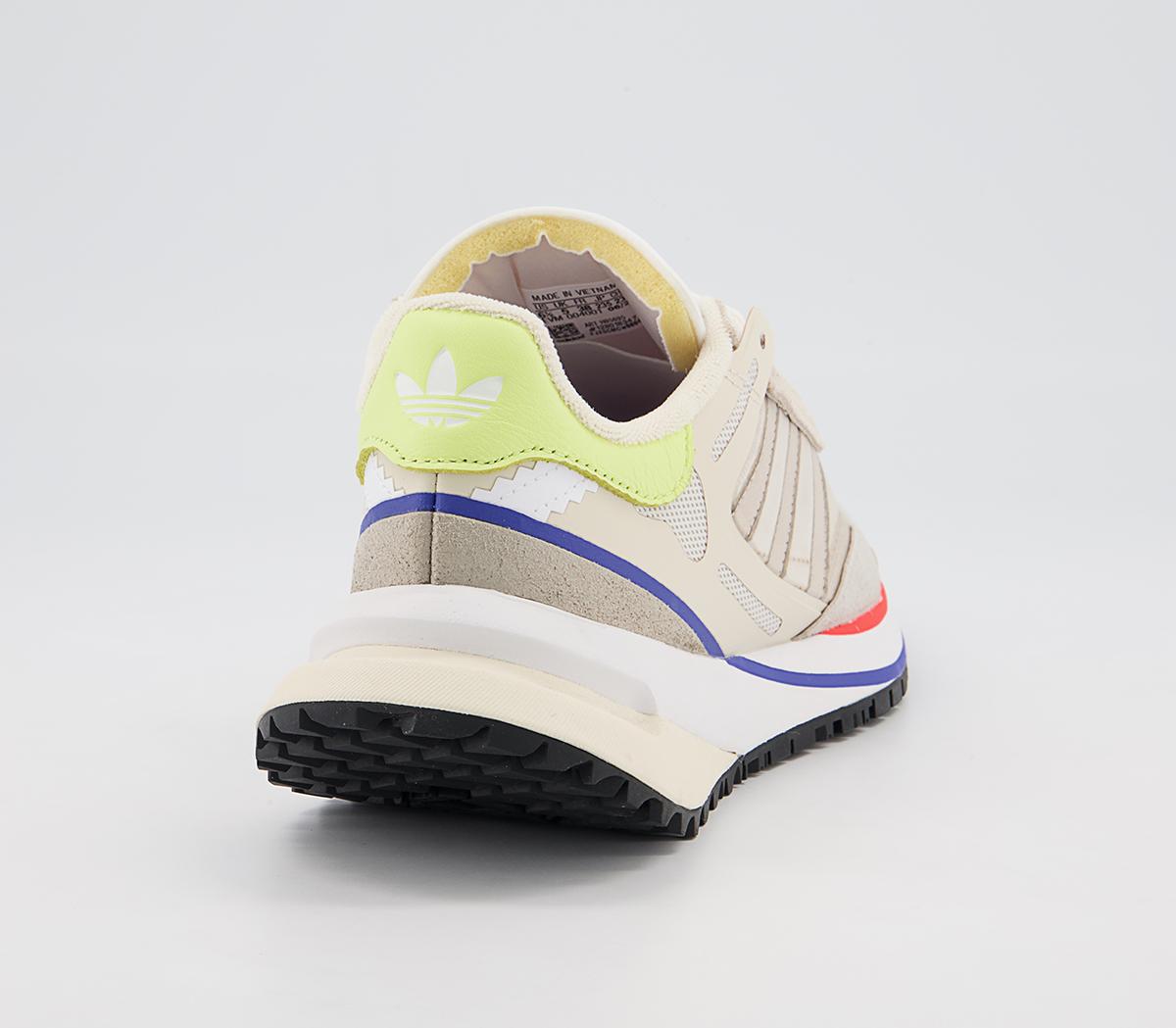 adidas Valerance Trainers adidas Valerance Trainers White Brown Purple Yellow
