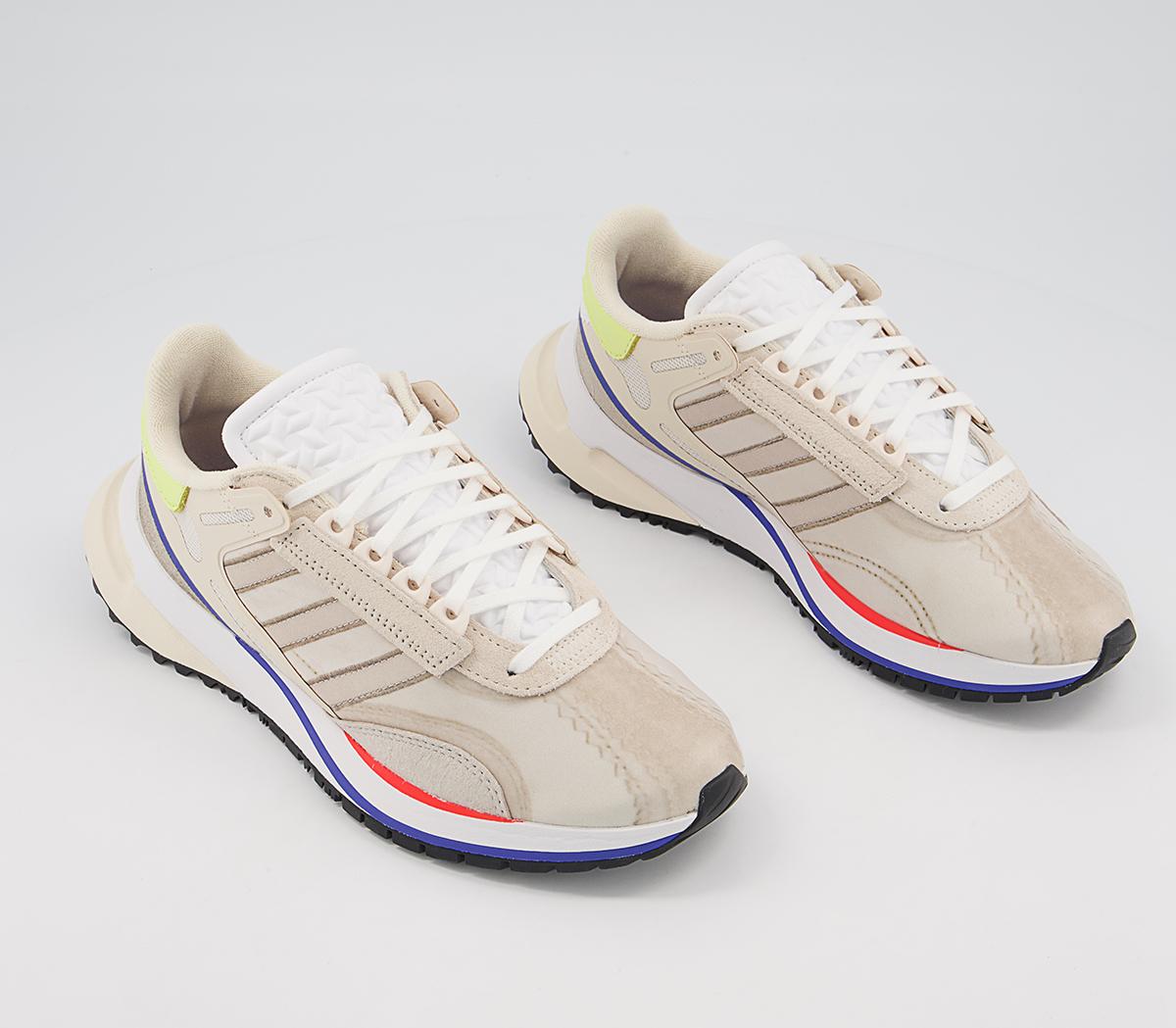 adidas Valerance Trainers adidas Valerance Trainers White Brown Purple Yellow