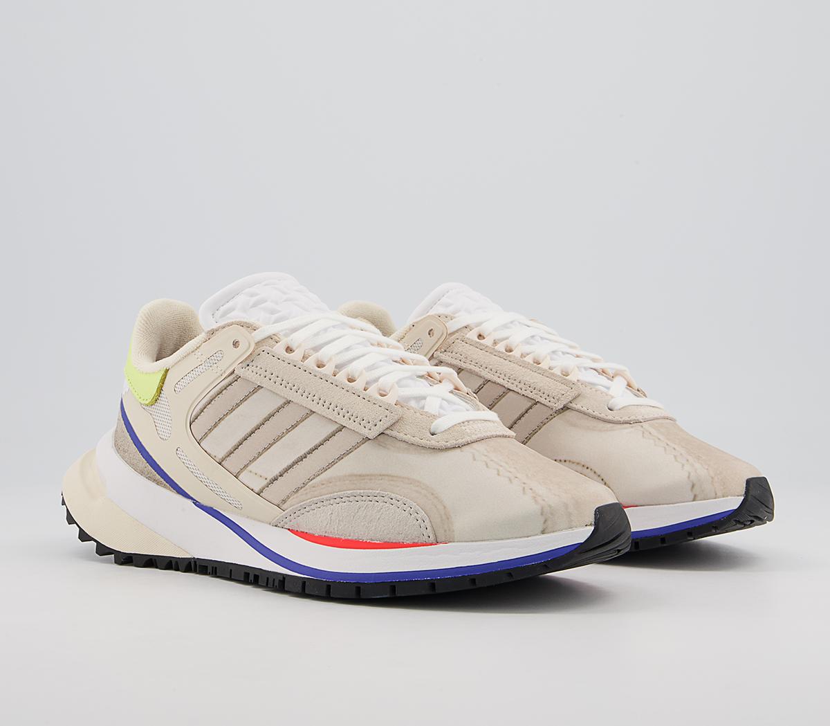 adidas Valerance Trainers adidas Valerance Trainers White Brown Purple Yellow