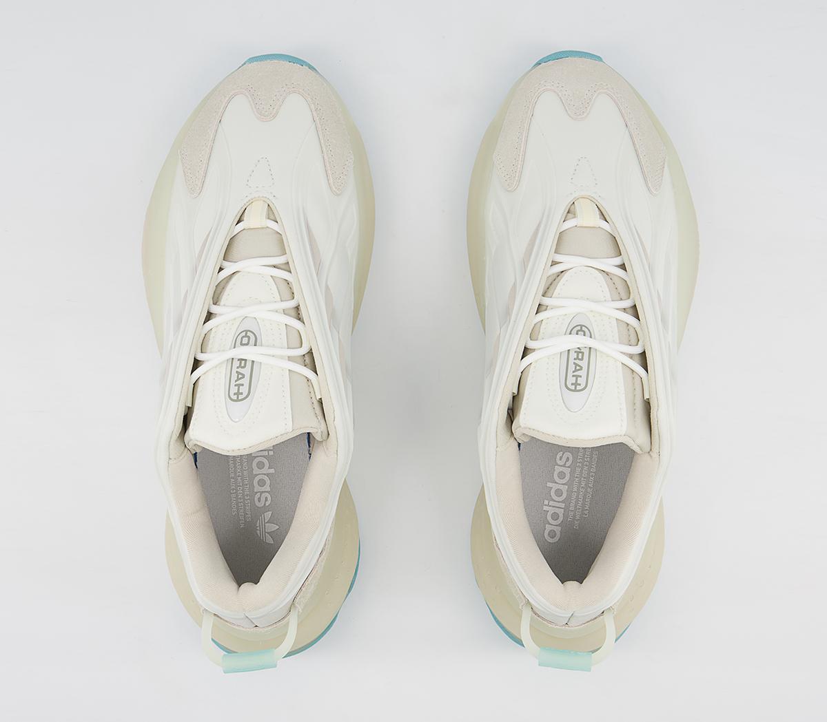 adidas Ozrah Trainers adidas Ozrah Trainers Brown White Mint