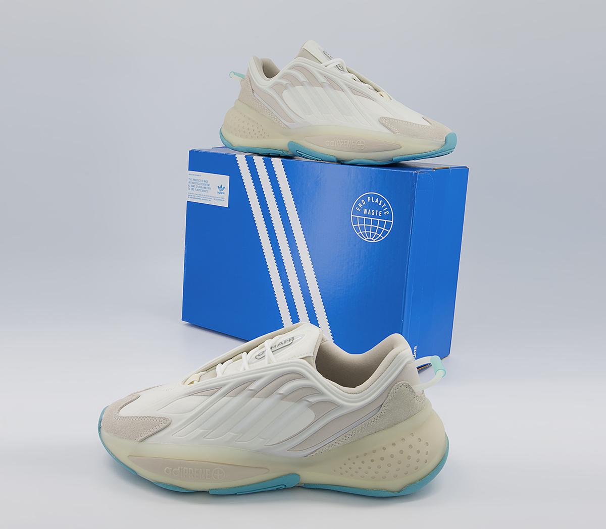 adidas Ozrah Trainers adidas Ozrah Trainers Brown White Mint