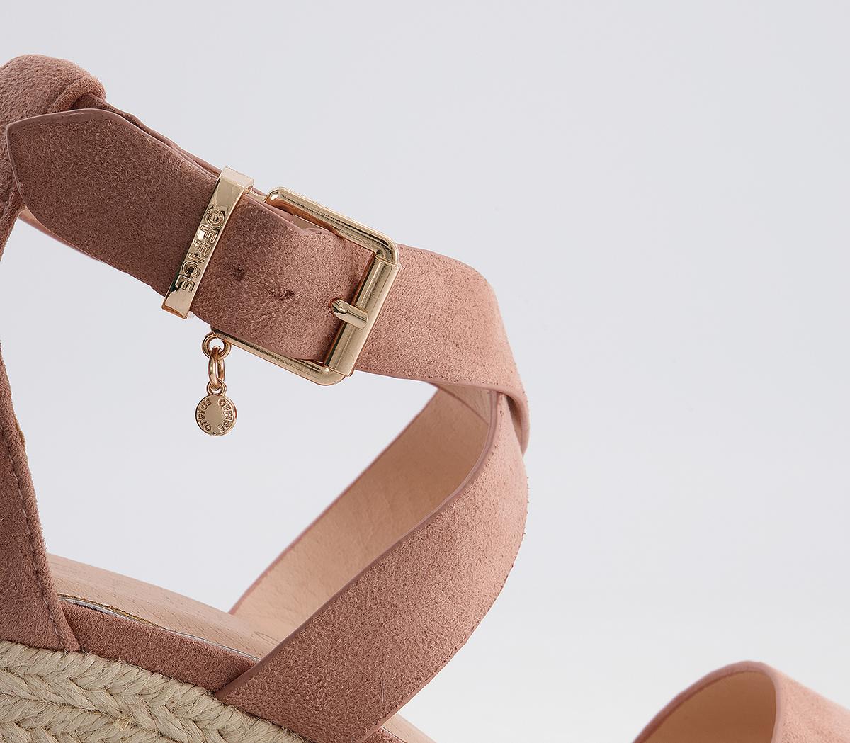 Office Mythology Espadrille Wedges Office Mythology Espadrille Wedges Blush