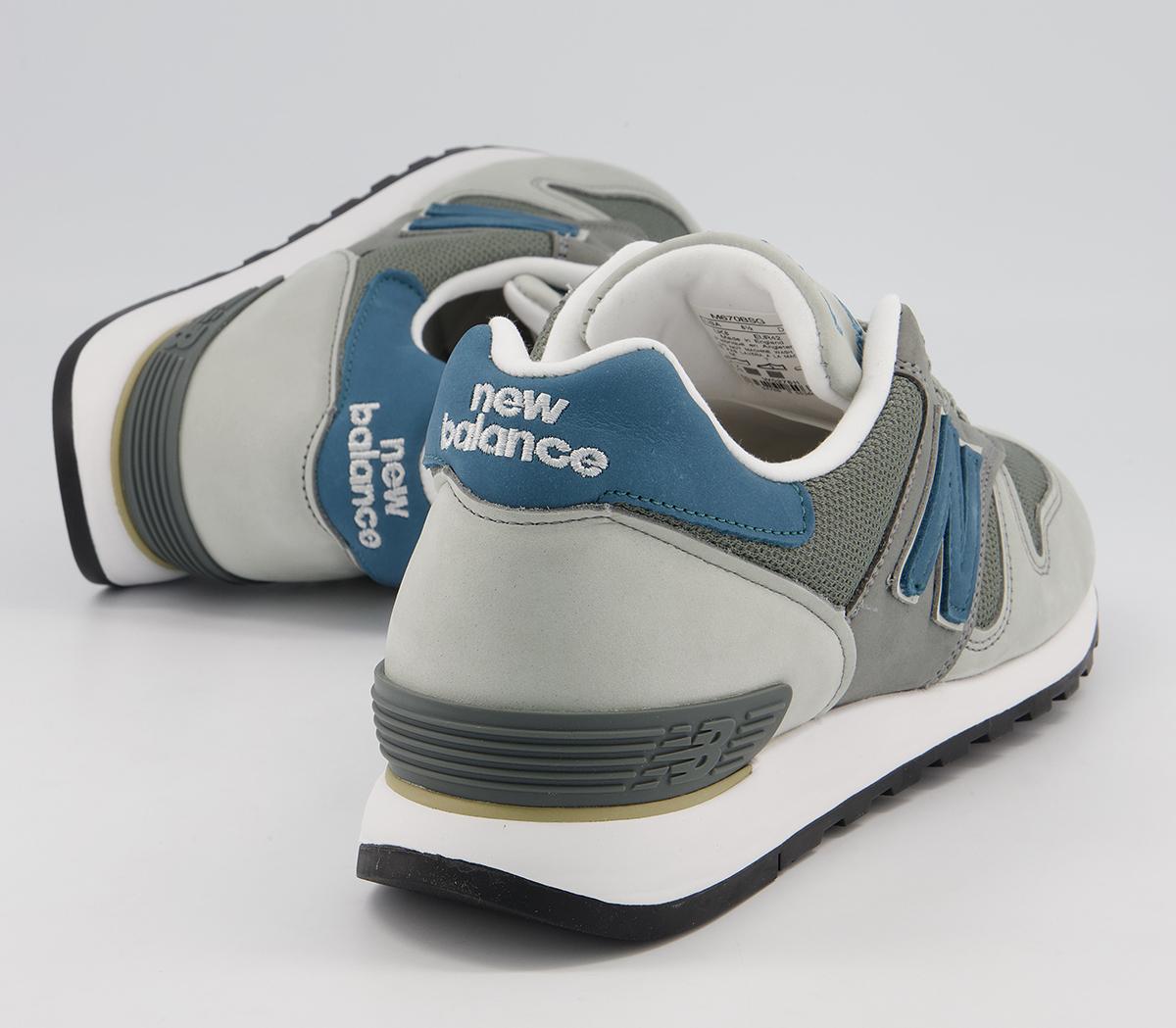 New Balance M670 Trainers New Balance M670 Trainers Grey/blue
