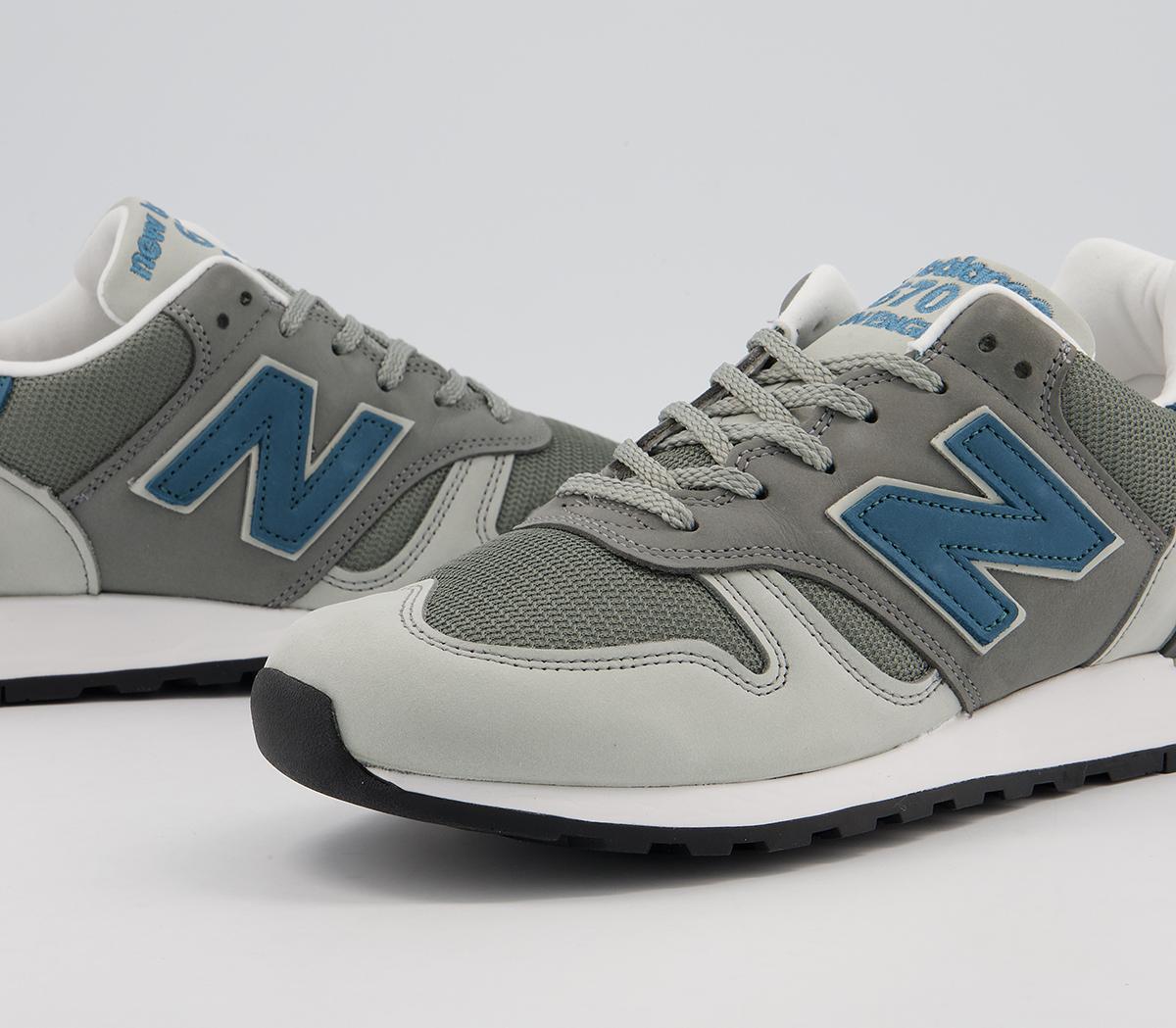 New Balance M670 Trainers New Balance M670 Trainers Grey/blue