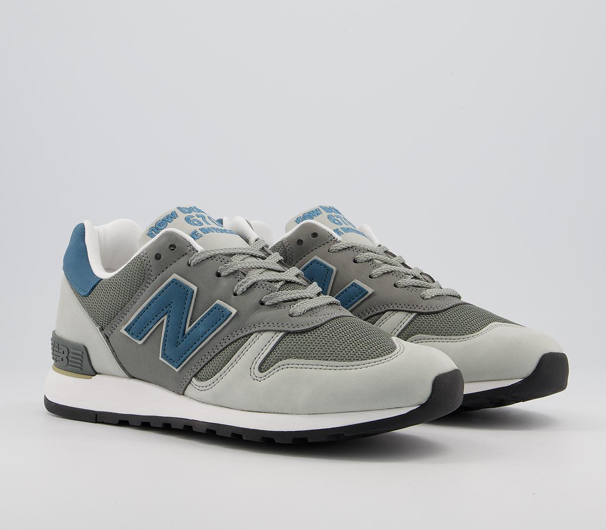New Balance M670 Trainers New Balance M670 Trainers Grey/blue