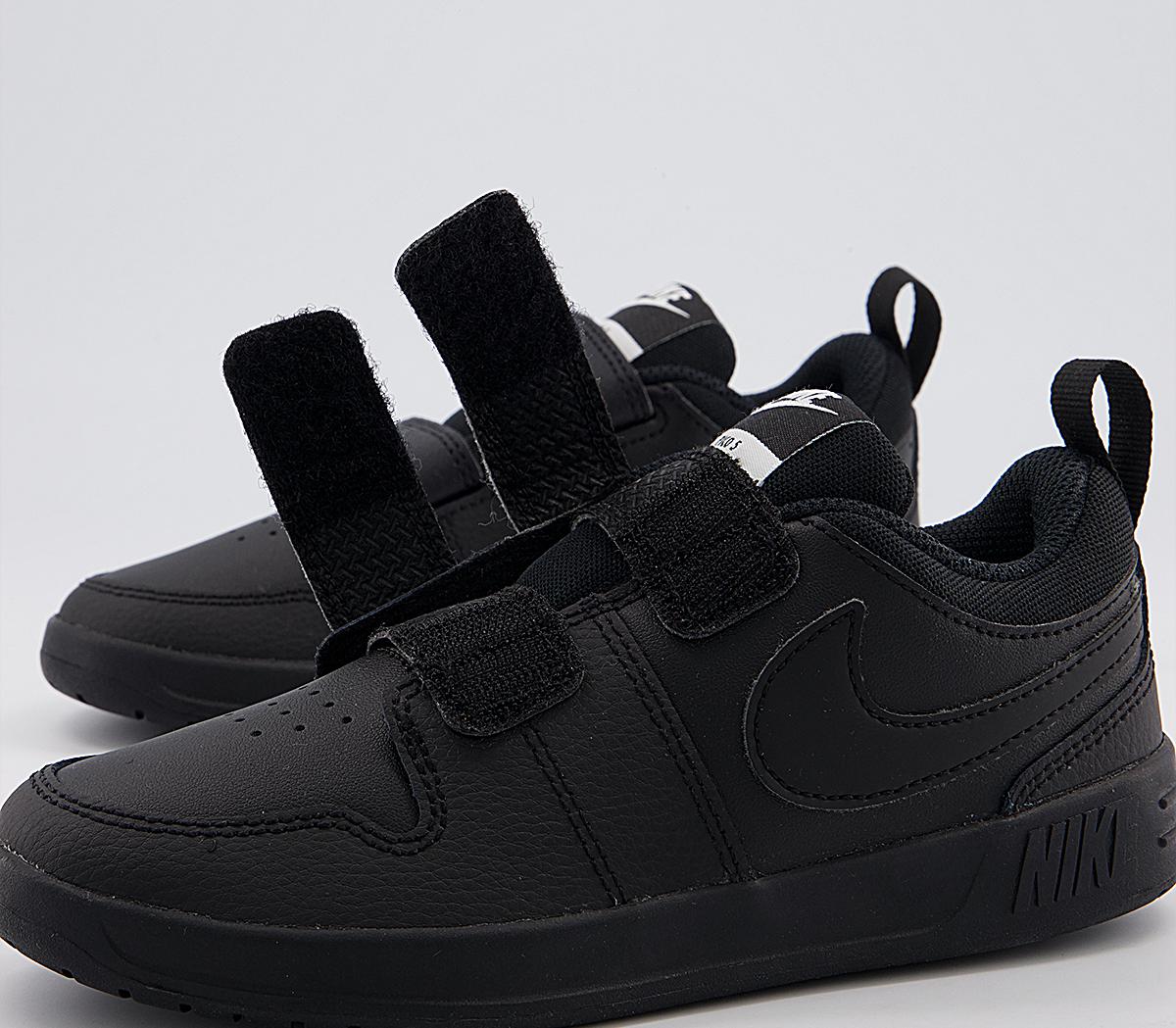 black pico 5 trainers junior