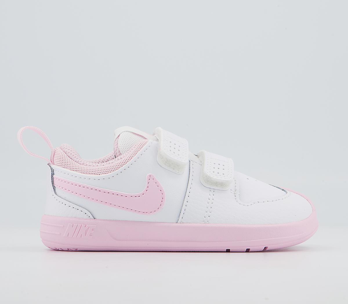 NikePico 5 Infant TrainersWhite Pink