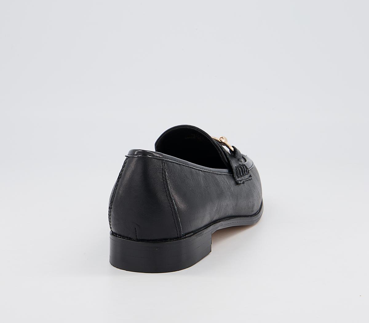 Office Formally Snaffle Trim Loafers Office Formally Snaffle Trim Loafers Black Leather