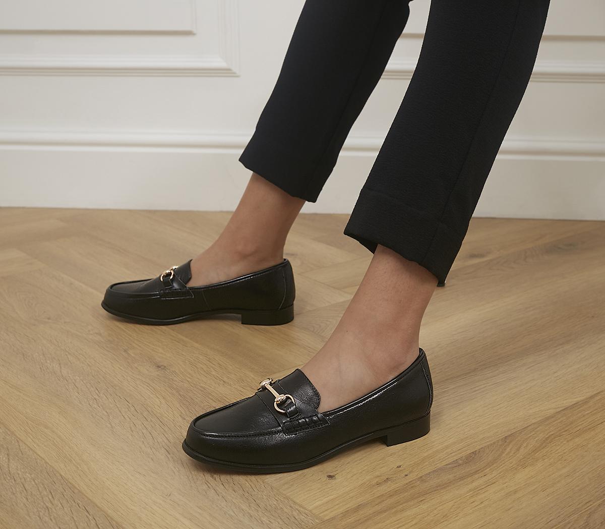 Formally Snaffle Trim Loafers