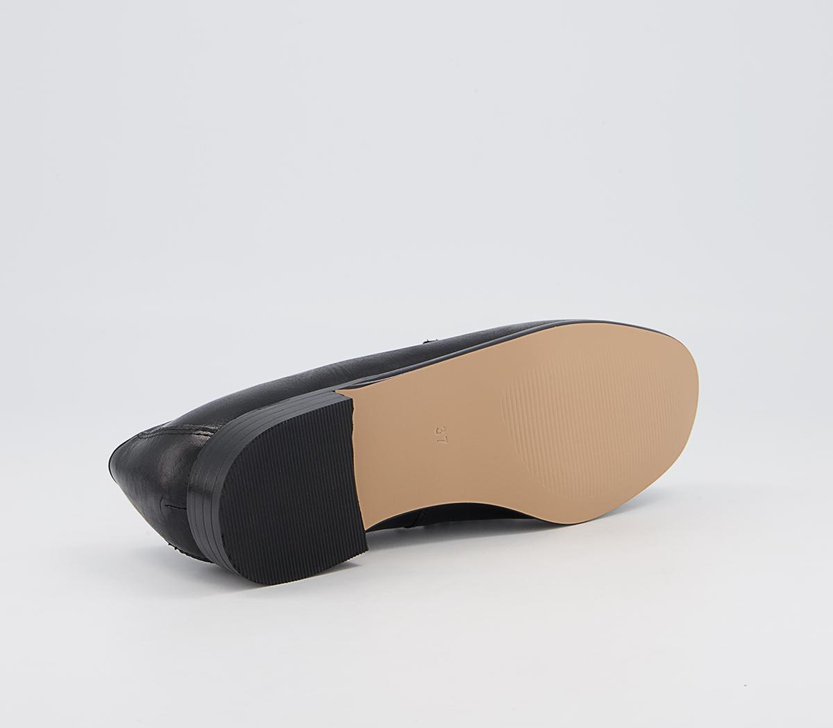 Office Formally Snaffle Trim Loafers Office Formally Snaffle Trim Loafers Black Leather