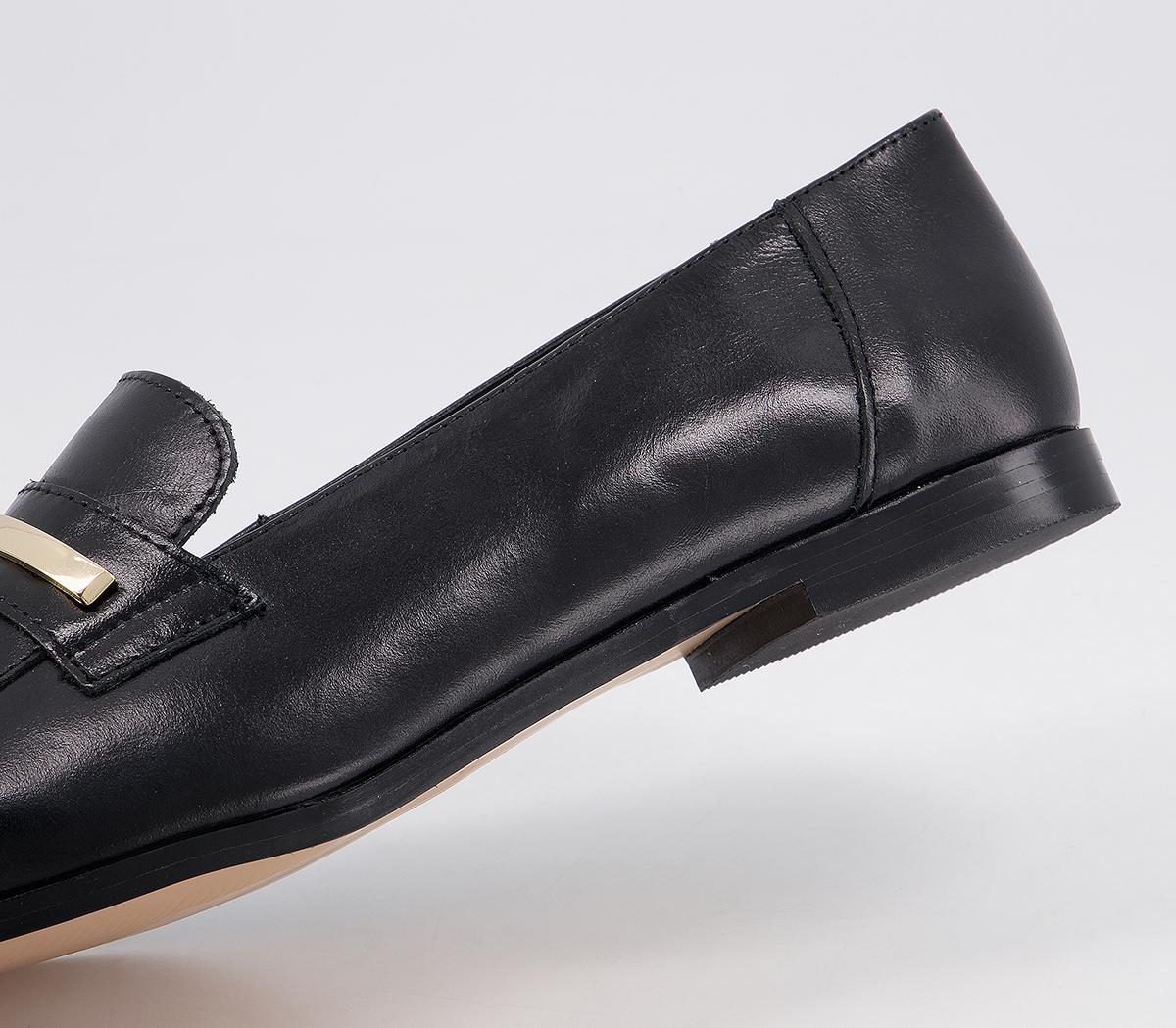 Office Facade Snaffle Loafers Office Facade Snaffle Loafers Black Leather