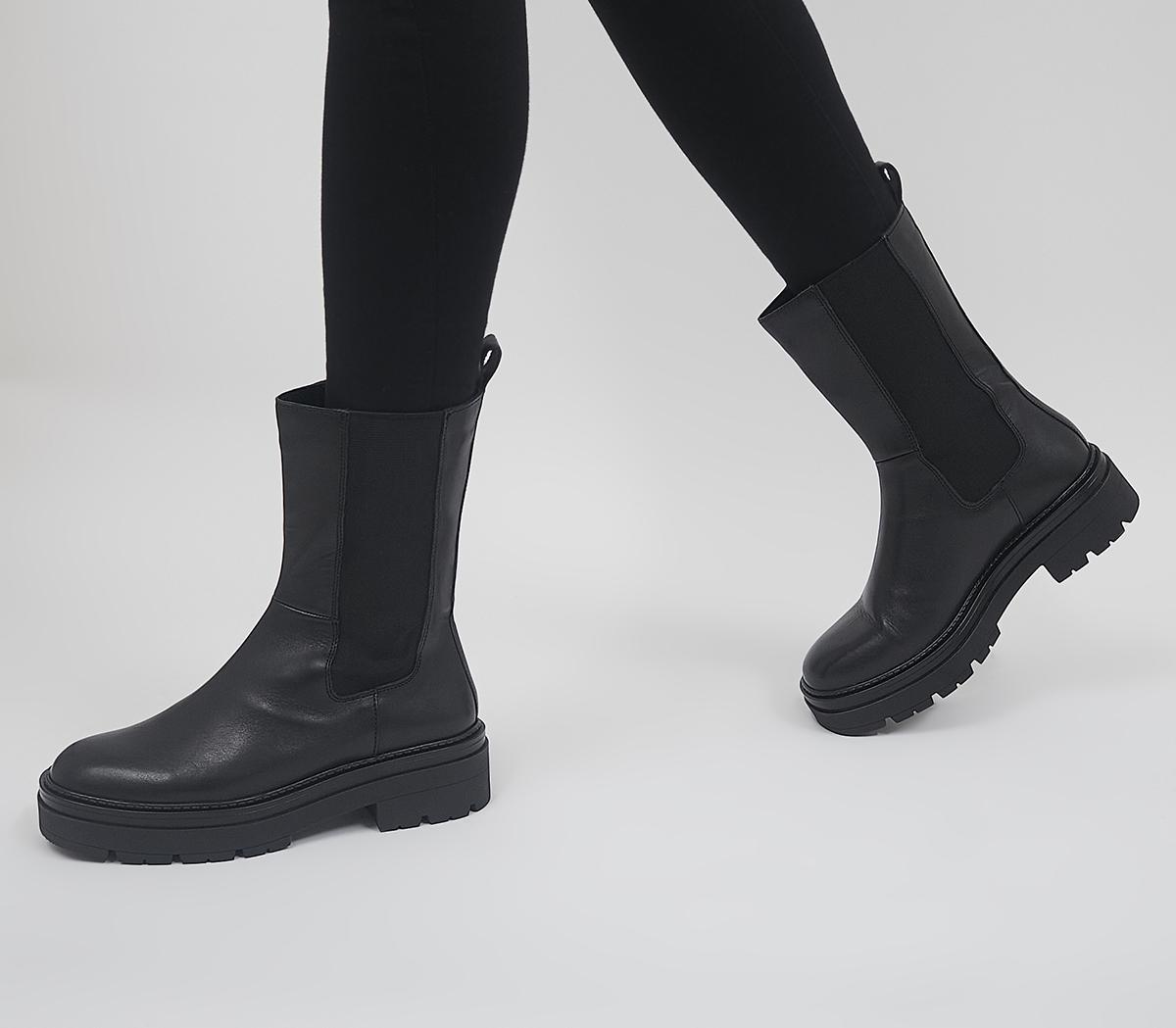 High ankle hot sale chelsea boots