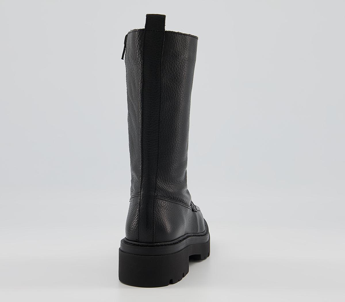 Office Keiling Lace Up Boots Office Keiling Lace Up Boots Black Tumbled Leather