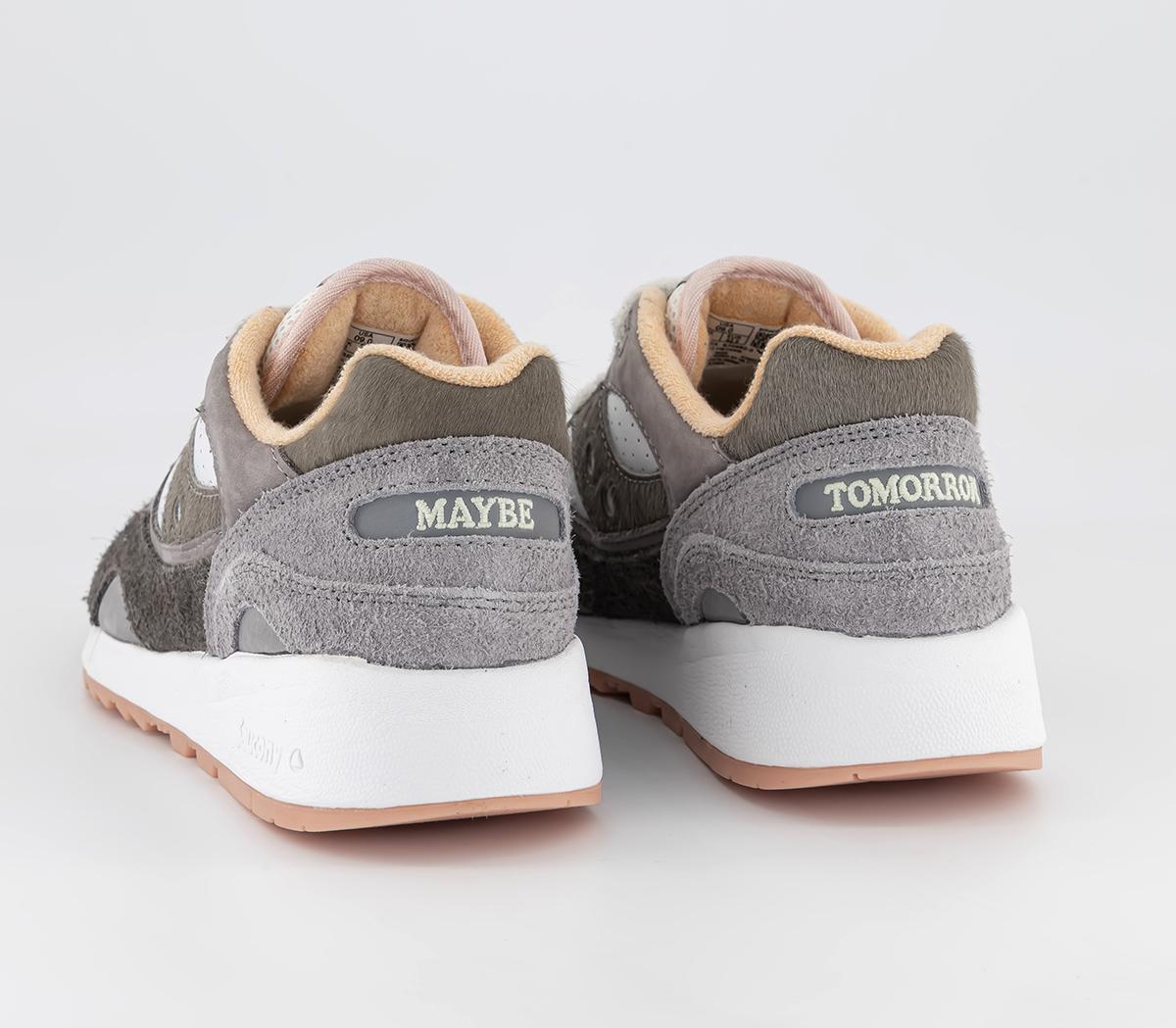 SauconyShadow 6000 TrainersMaybe Tomorrow Grey White