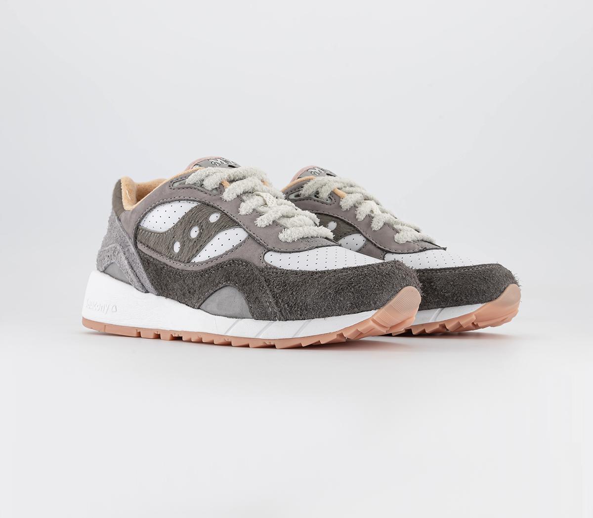 SauconyShadow 6000 TrainersMaybe Tomorrow Grey White