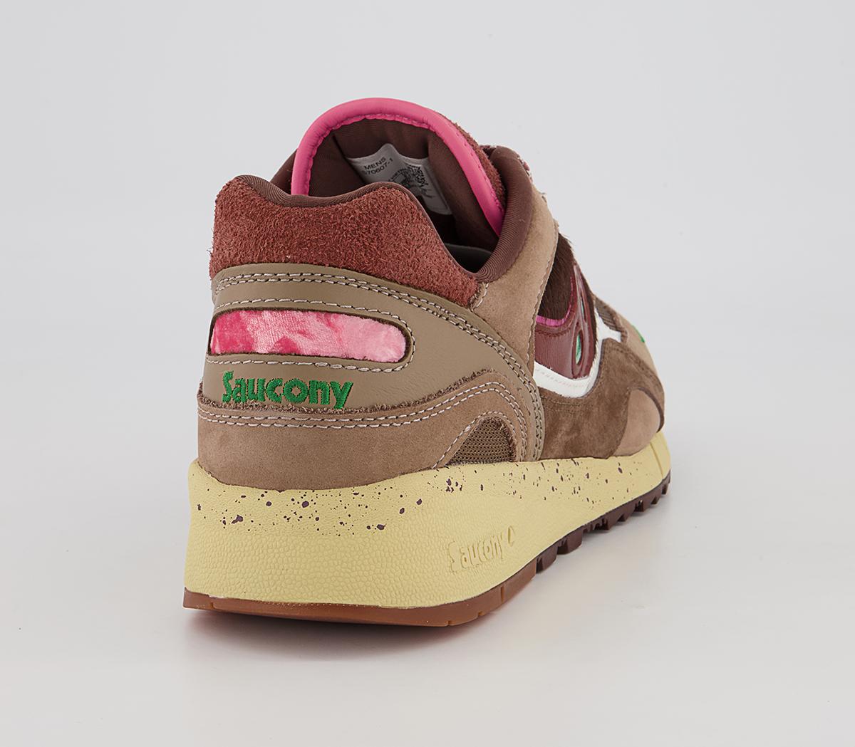 Saucony Shadow 6000 Trainers Saucony Shadow 6000 Trainers Feature Brown