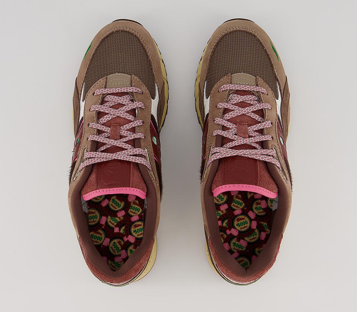 Saucony Shadow 6000 Trainers Saucony Shadow 6000 Trainers Feature Brown