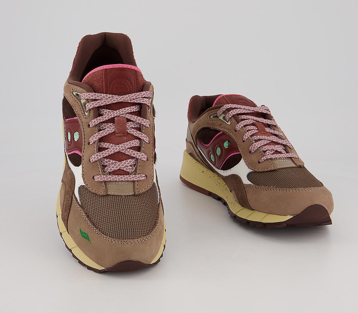 Saucony Shadow 6000 Trainers Saucony Shadow 6000 Trainers Feature Brown