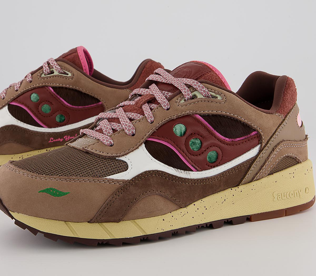Saucony Shadow 6000 Trainers Saucony Shadow 6000 Trainers Feature Brown