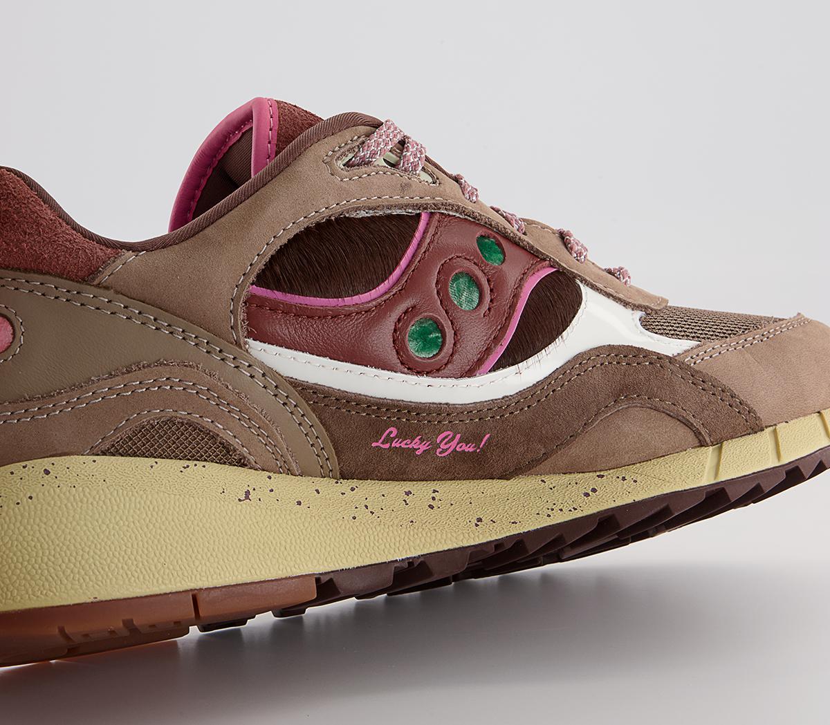 Saucony Shadow 6000 Trainers Saucony Shadow 6000 Trainers Feature Brown