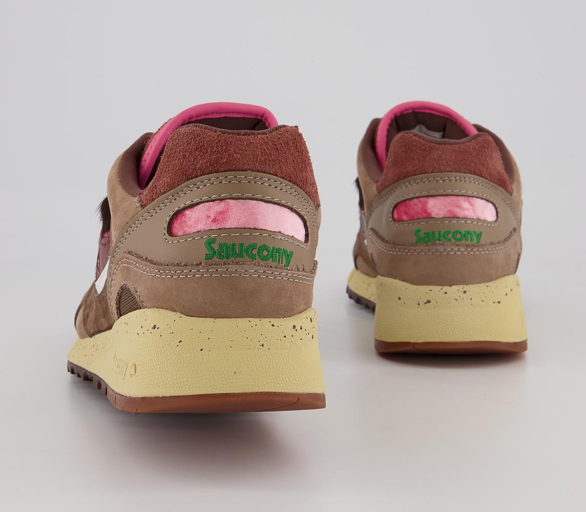 Saucony Shadow 6000 Trainers Saucony Shadow 6000 Trainers Feature Brown