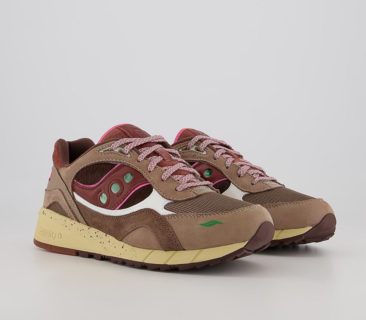 Saucony Shadow 6000 Trainers Saucony Shadow 6000 Trainers Feature Brown