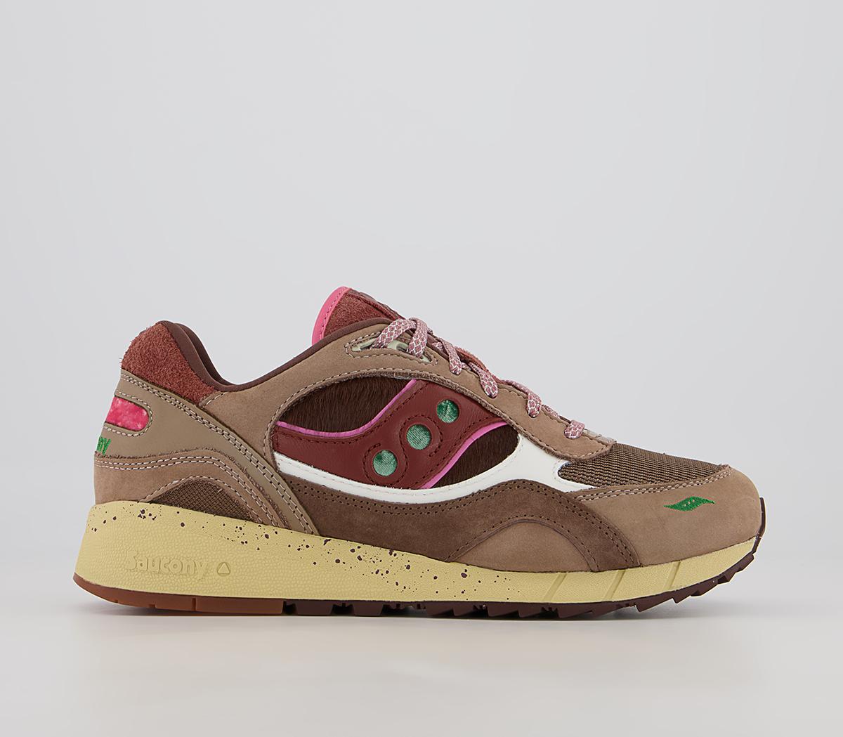 SauconyShadow 6000 TrainersFeature Brown