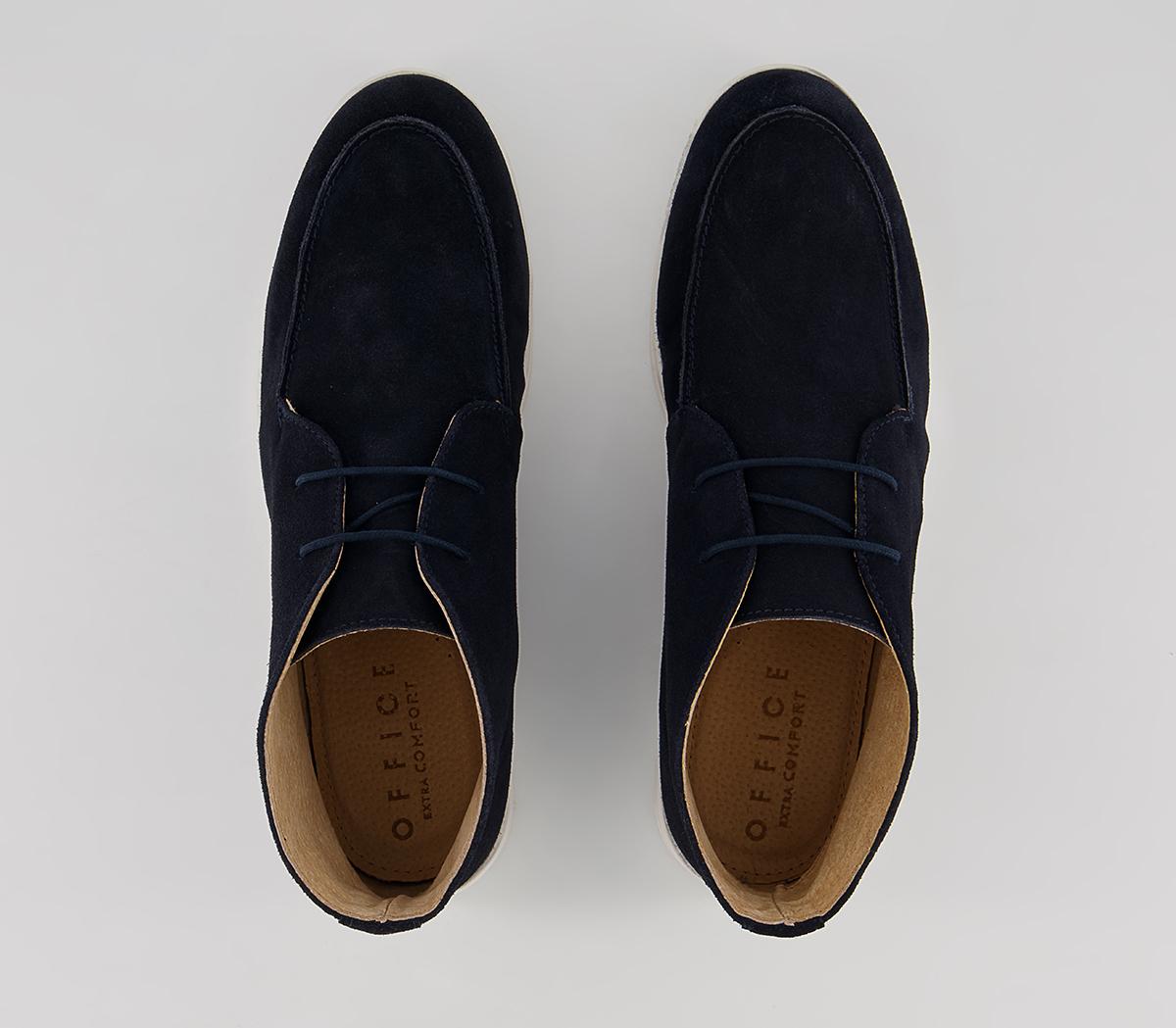 Office Barkway Suede Ankle Boots Office Barkway Suede Ankle Boots Navy Suede