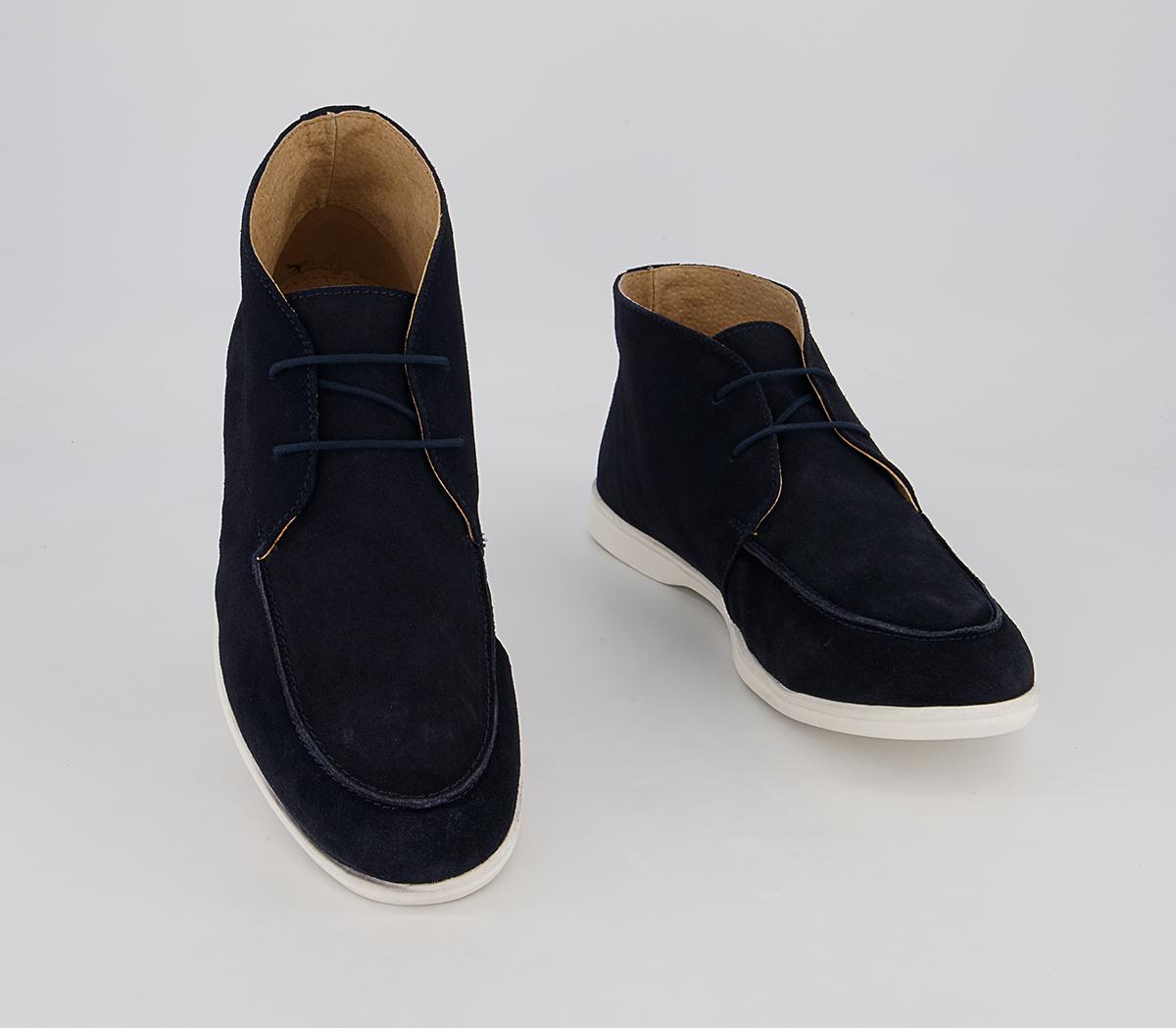 Office Barkway Suede Ankle Boots Office Barkway Suede Ankle Boots Navy Suede