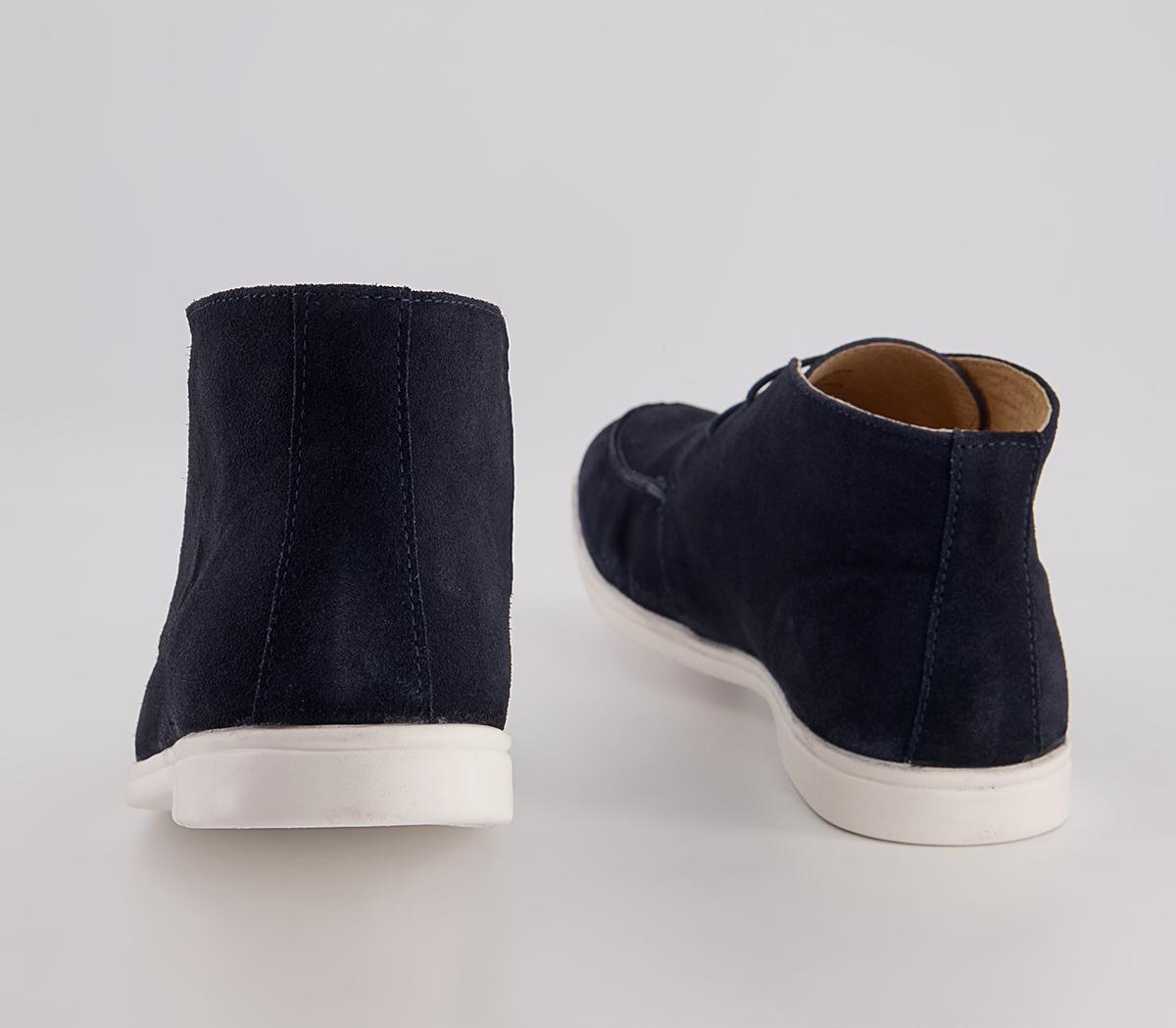 Office Barkway Suede Ankle Boots Office Barkway Suede Ankle Boots Navy Suede