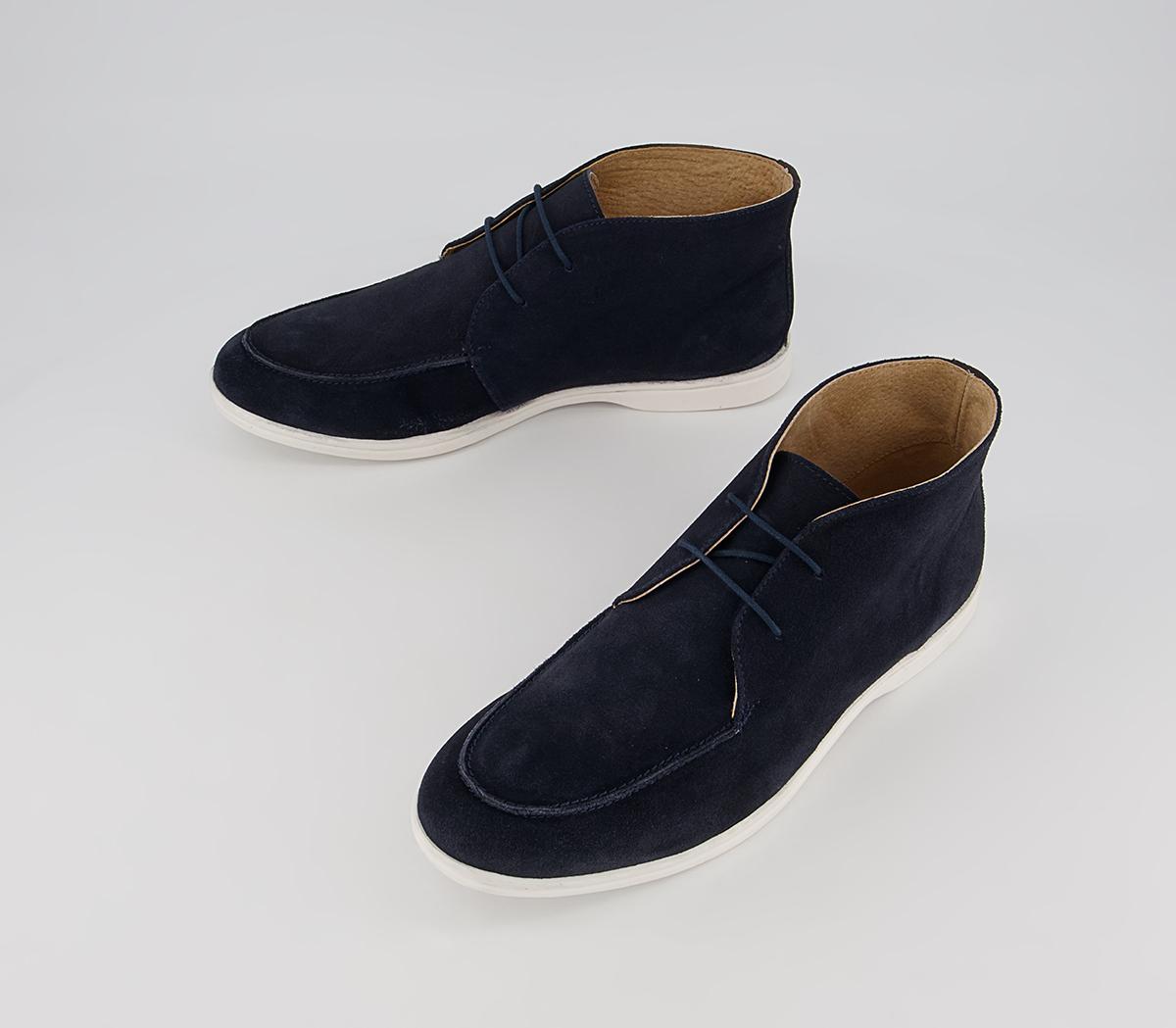 Office Barkway Suede Ankle Boots Office Barkway Suede Ankle Boots Navy Suede