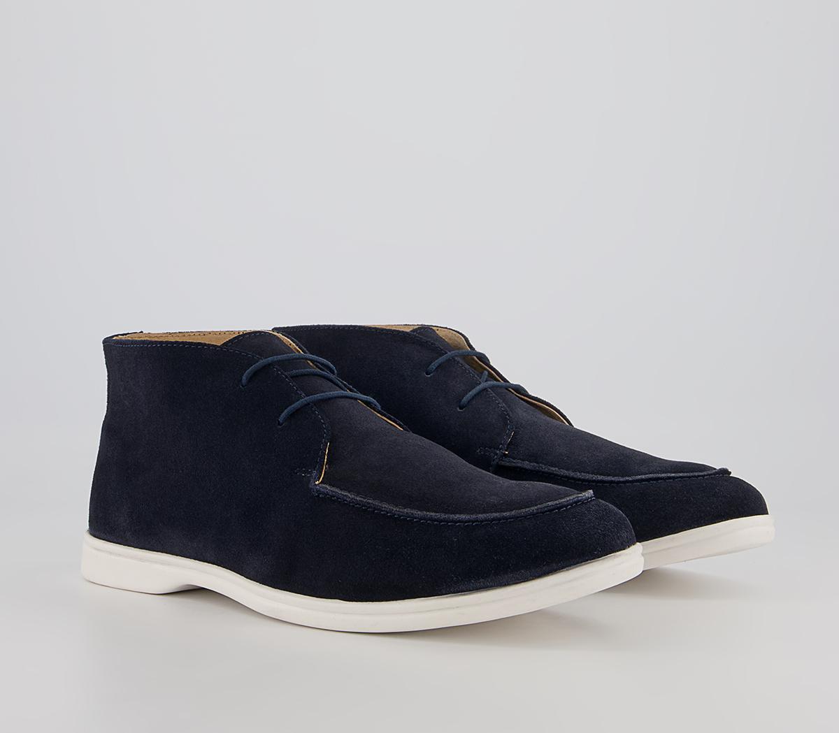 Office Barkway Suede Ankle Boots Office Barkway Suede Ankle Boots Navy Suede