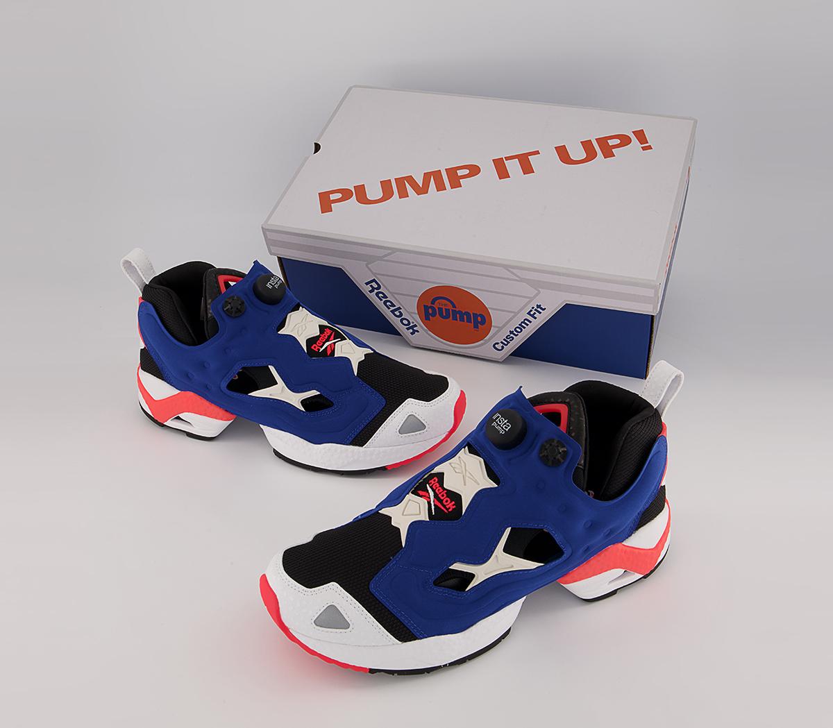 Reebok Instapump Fury 95 Trainers Reebok Instapump Fury 95 Trainers White Red Blue