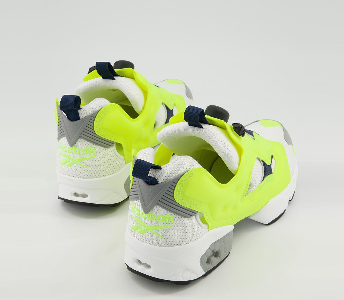 Reebok Insta Pump Fury Trainers Og White Green - Men's Trainers