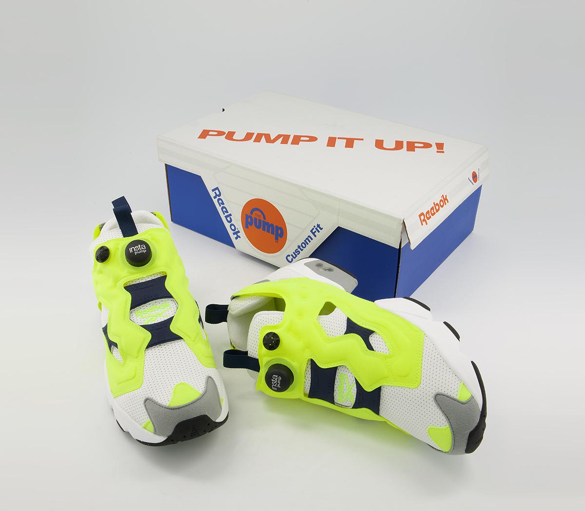 ReebokInsta Pump Fury TrainersOg White Green