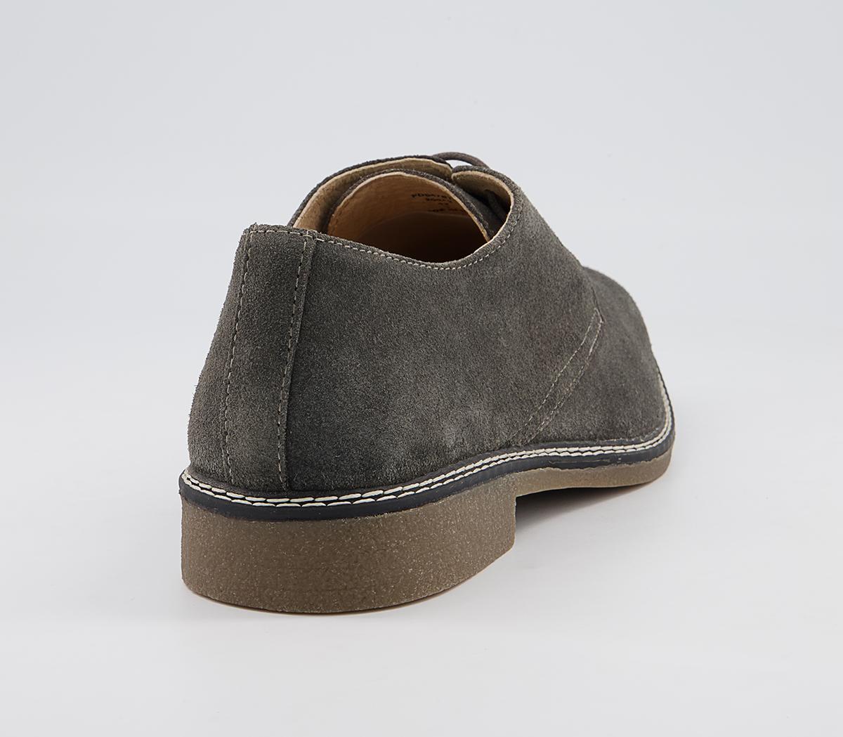 OFFICECheshire Suede Casual Derby ShoesGrey Suede