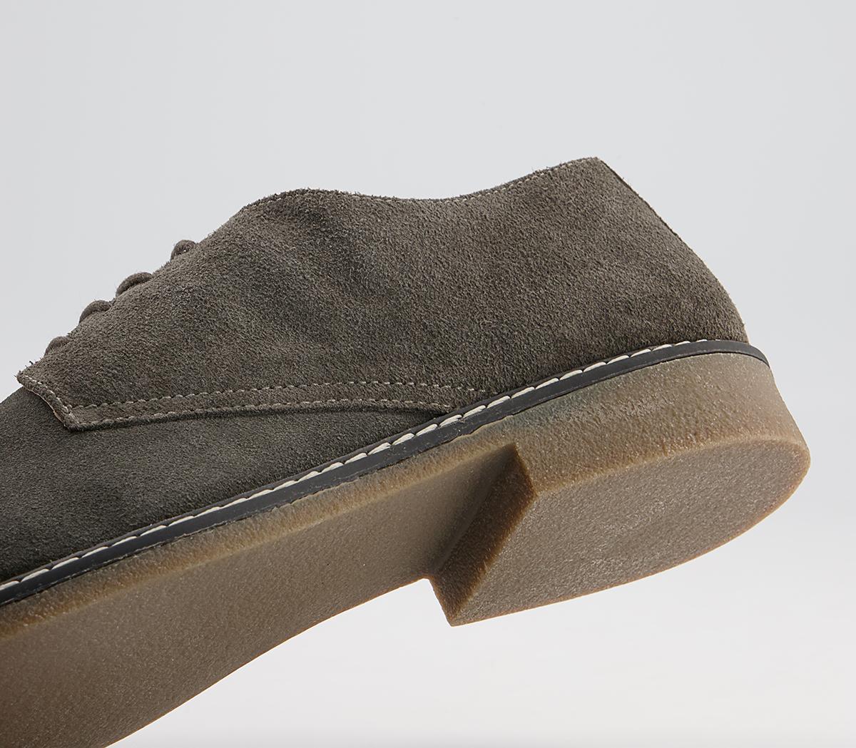 OFFICECheshire Suede Casual Derby ShoesGrey Suede