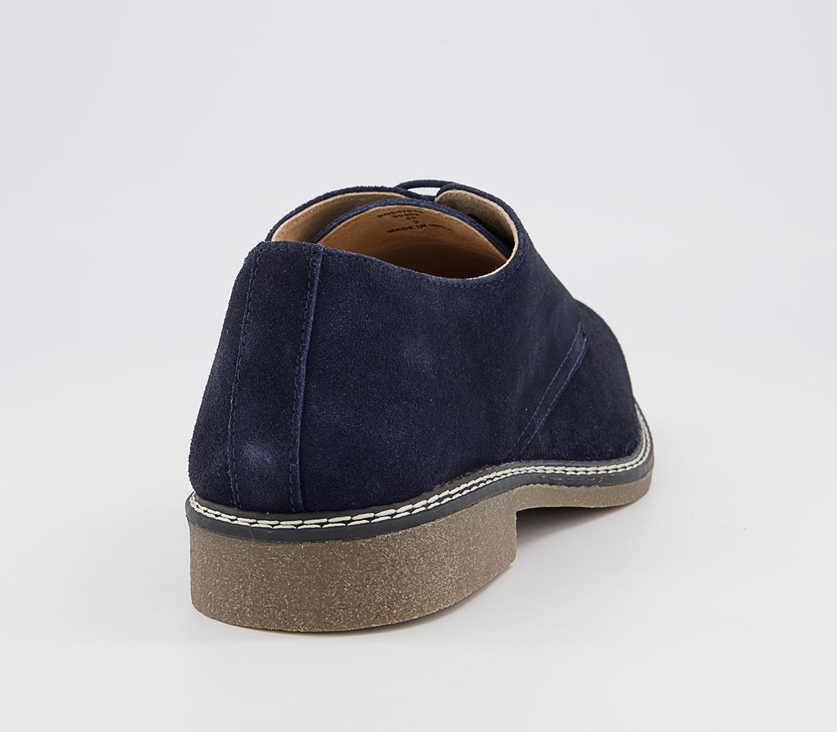 Office Cheshire Suede Casual Derby Shoes Office Cheshire Suede Casual Derby Shoes Navy Suede