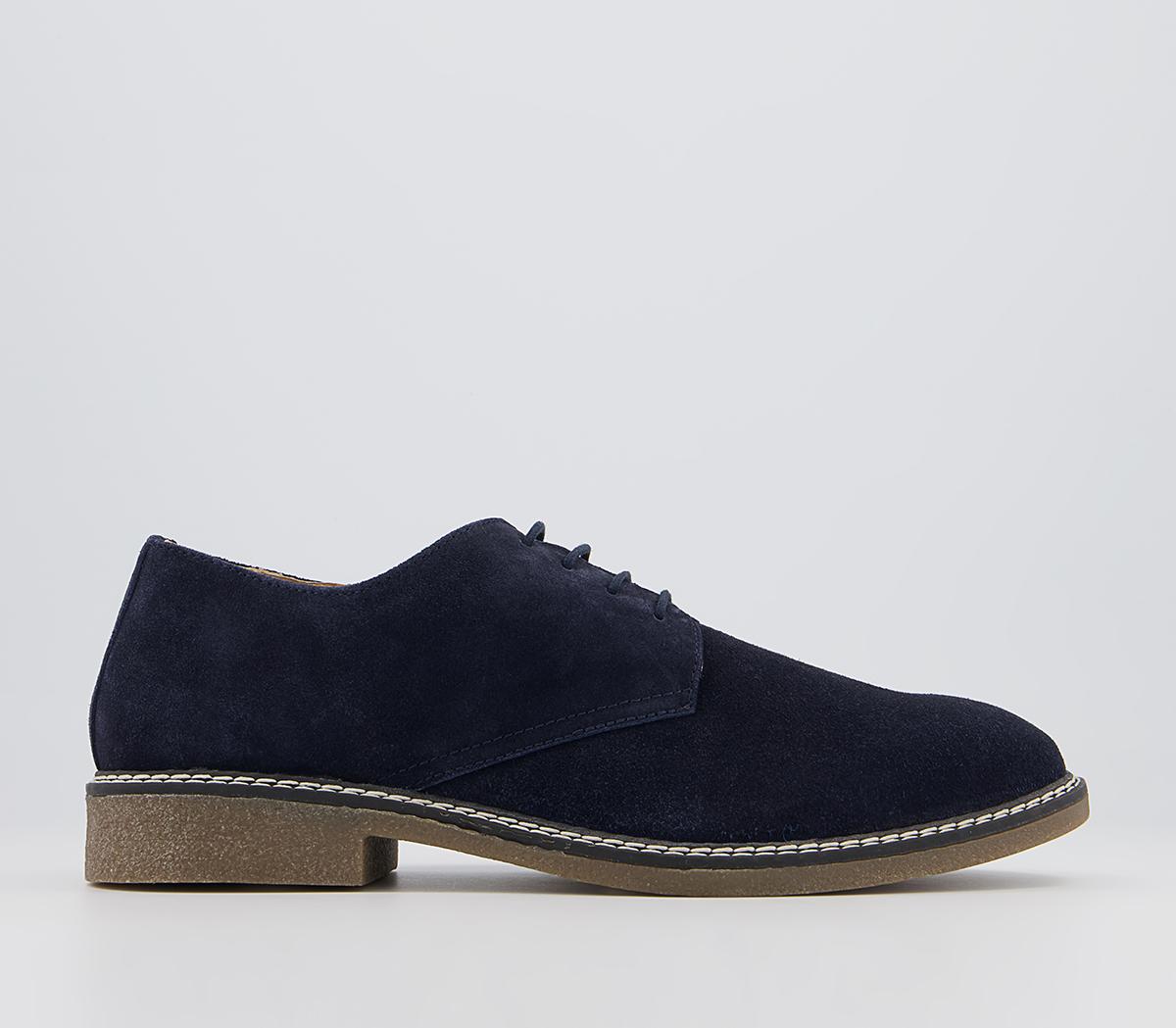 OfficeCheshire Suede Casual Derby ShoesNavy Suede