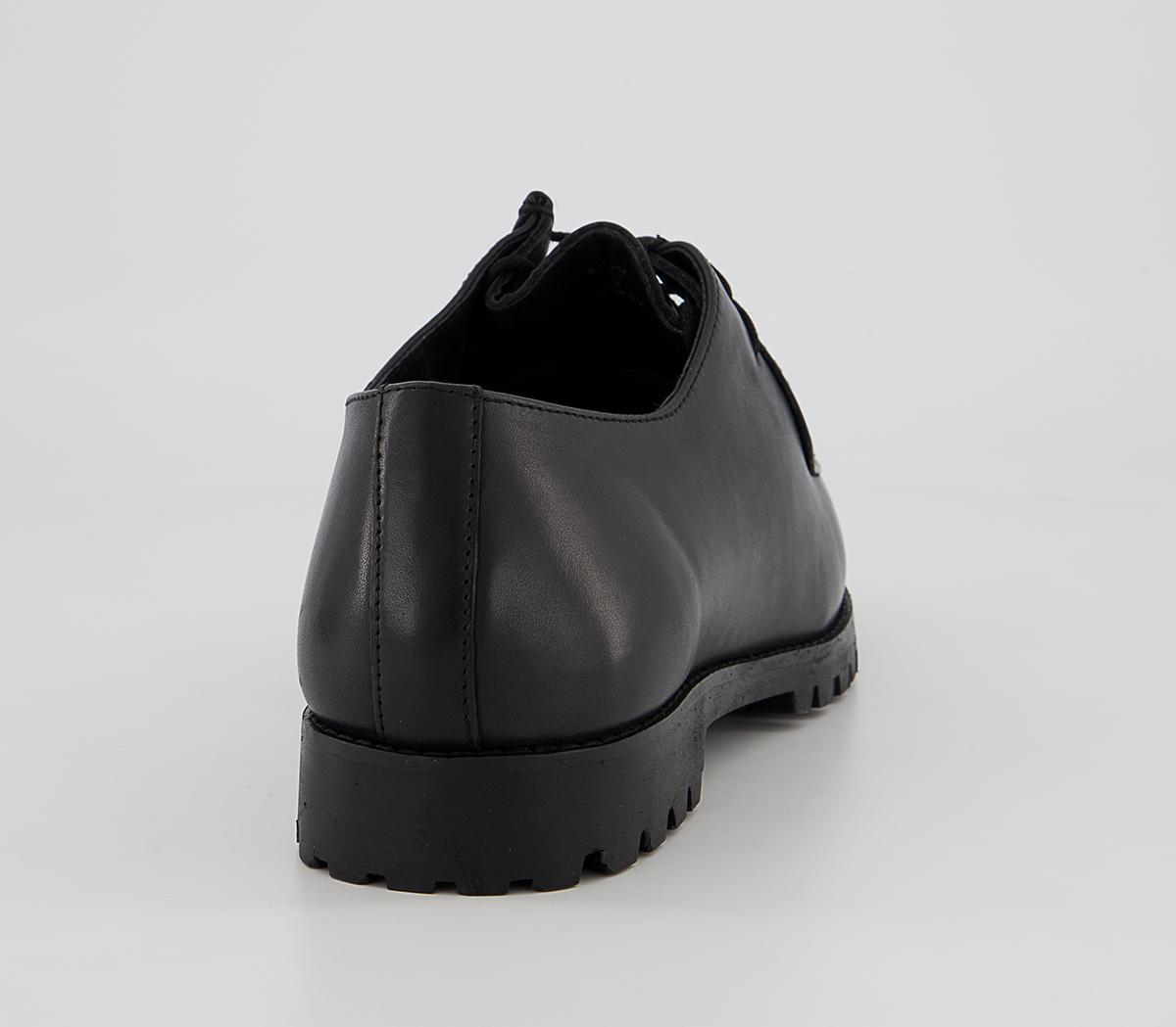 Office Matlock Moccasin Toe Derby Shoes Office Matlock Moccasin Toe Derby Shoes Black Leather