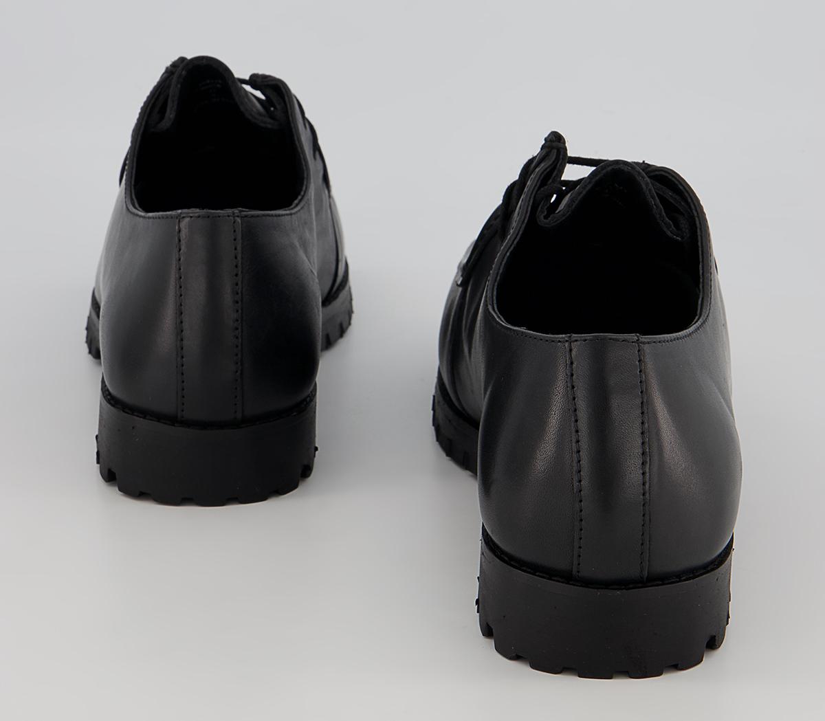 Office Matlock Moccasin Toe Derby Shoes Office Matlock Moccasin Toe Derby Shoes Black Leather