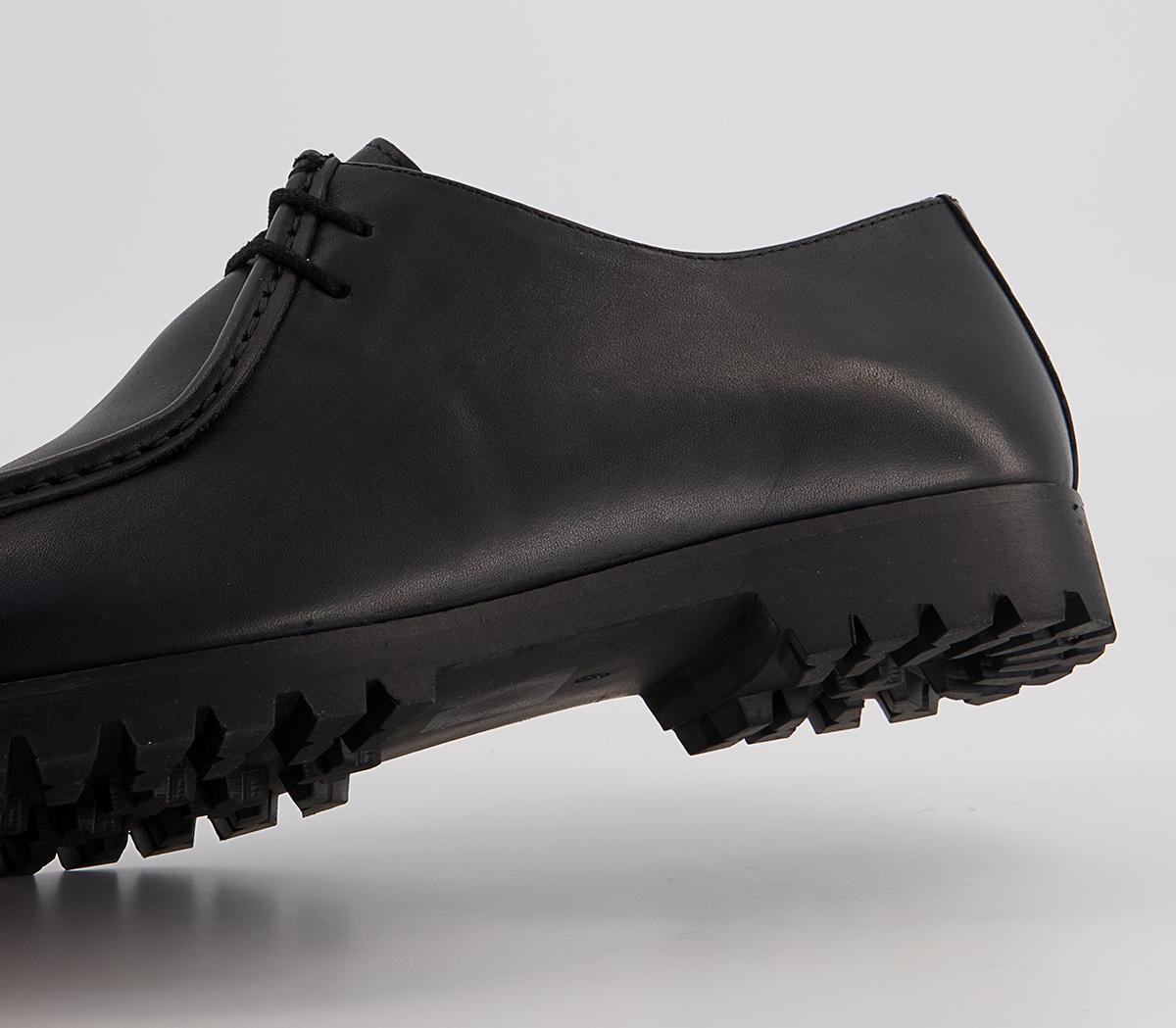 Office Matlock Moccasin Toe Derby Shoes Office Matlock Moccasin Toe Derby Shoes Black Leather