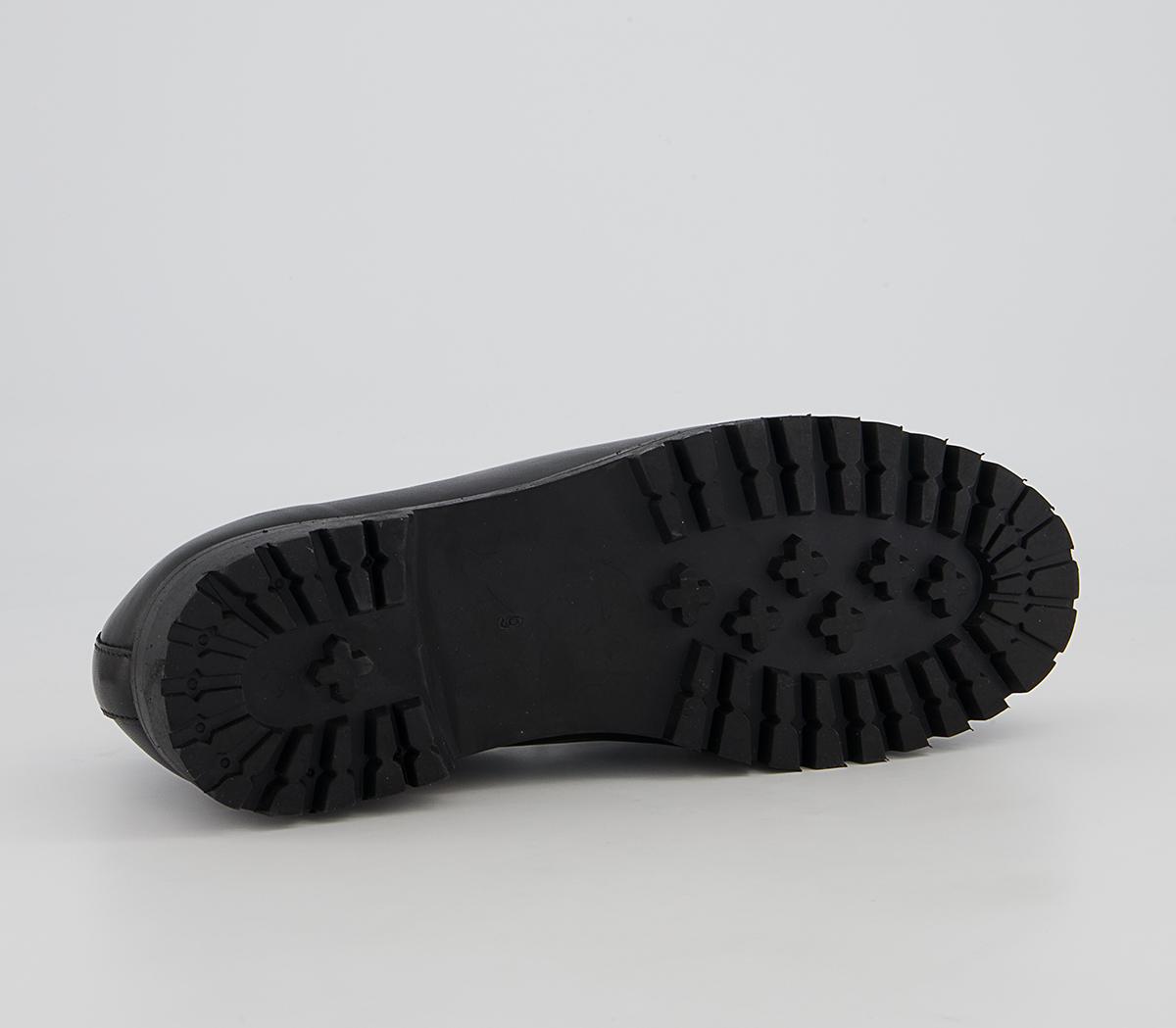 Office Matlock Moccasin Toe Derby Shoes Office Matlock Moccasin Toe Derby Shoes Black Leather