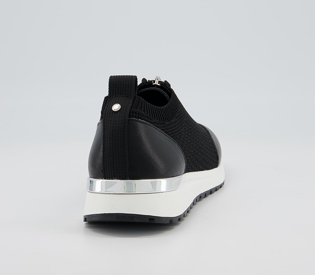 Office Favorably Front Zip Slip On Trainers Office Favorably Front Zip Slip On Trainers Black