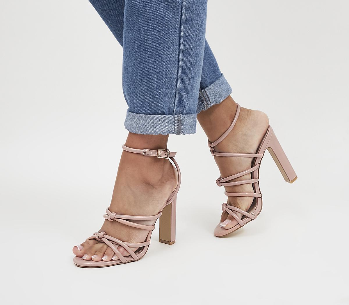 Dusty rose hot sale strappy heels