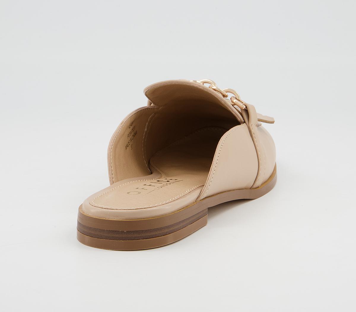 Office Forever Hardware Fringe Mules Office Forever Hardware Fringe Mules Soft Beige