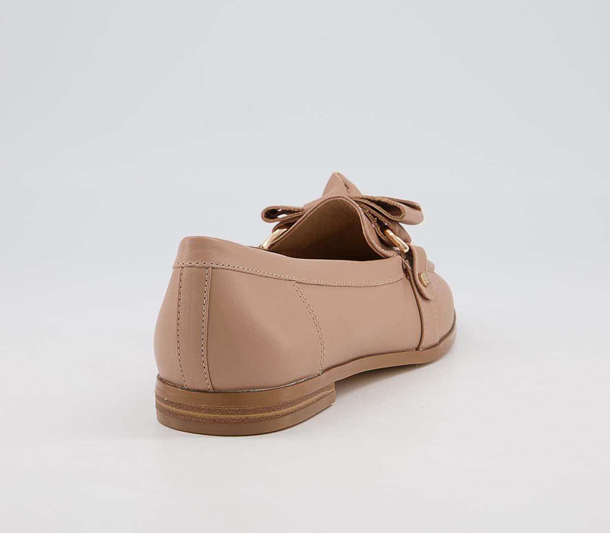 Office Flawless Soft Bow Loafers Office Flawless Soft Bow Loafers Pink Leather
