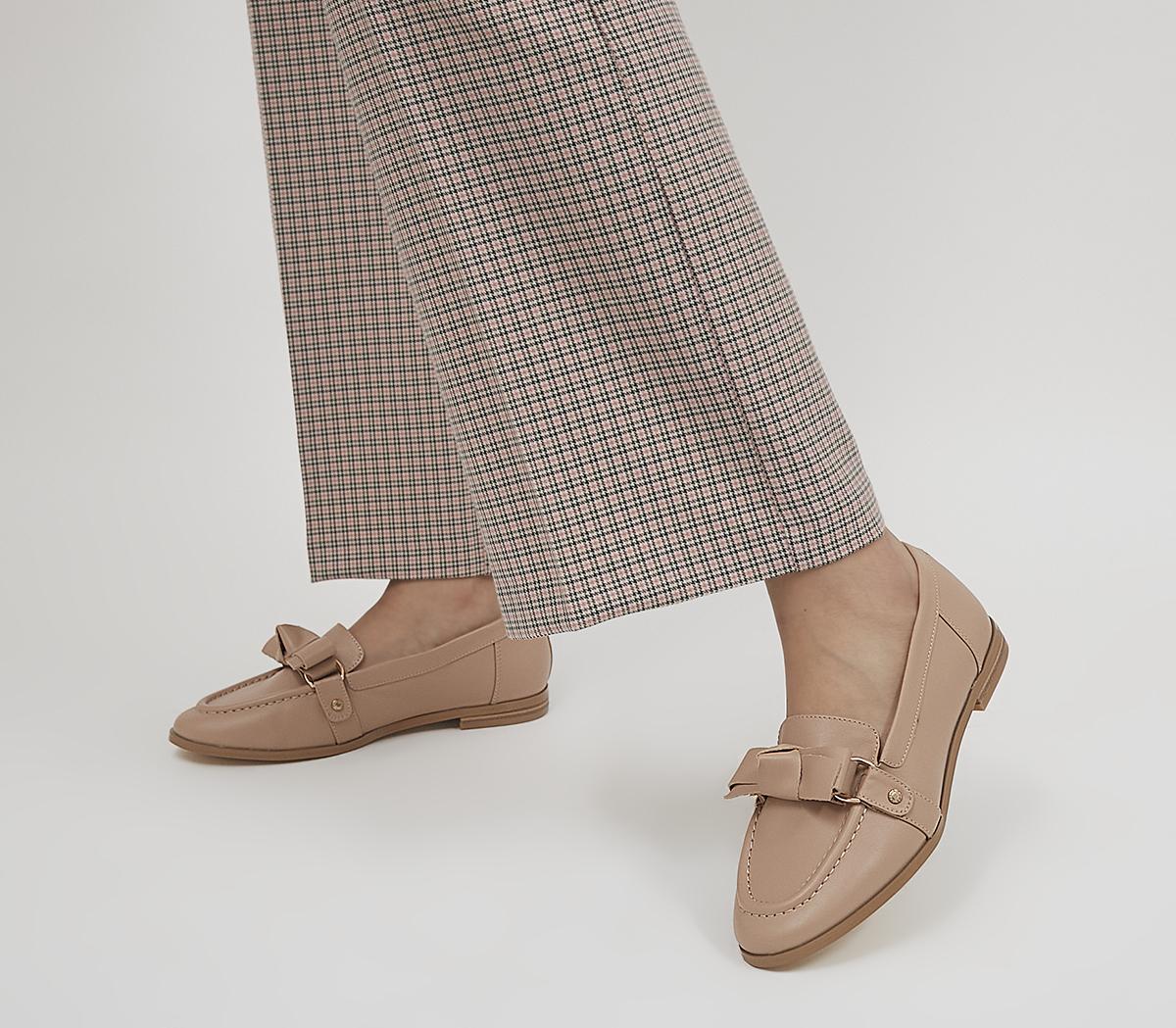 OfficeFlawless Soft Bow LoafersPink Leather