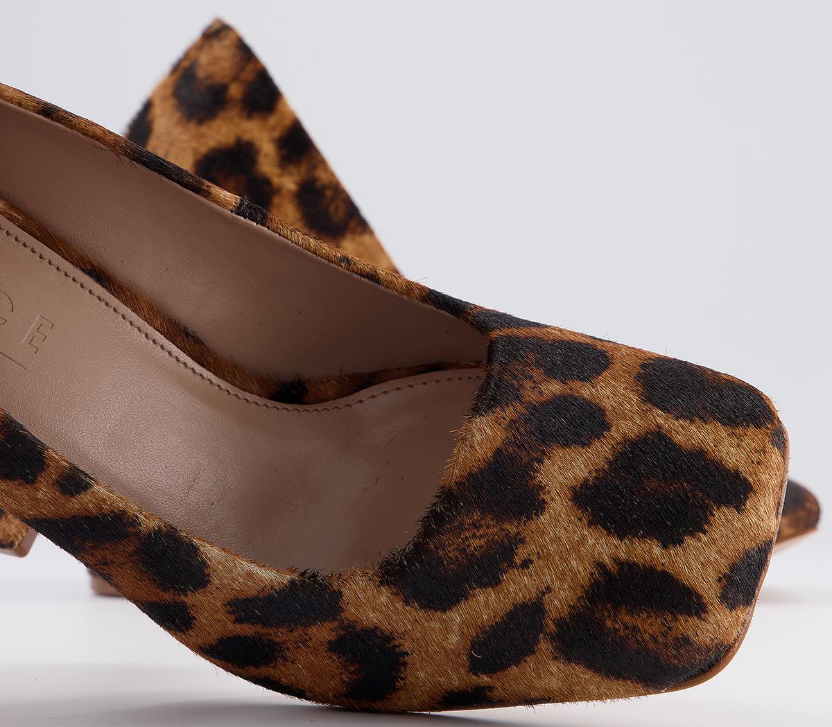 Office Hilo Block Heel Courts Office Hilo Block Heel Courts Leopard