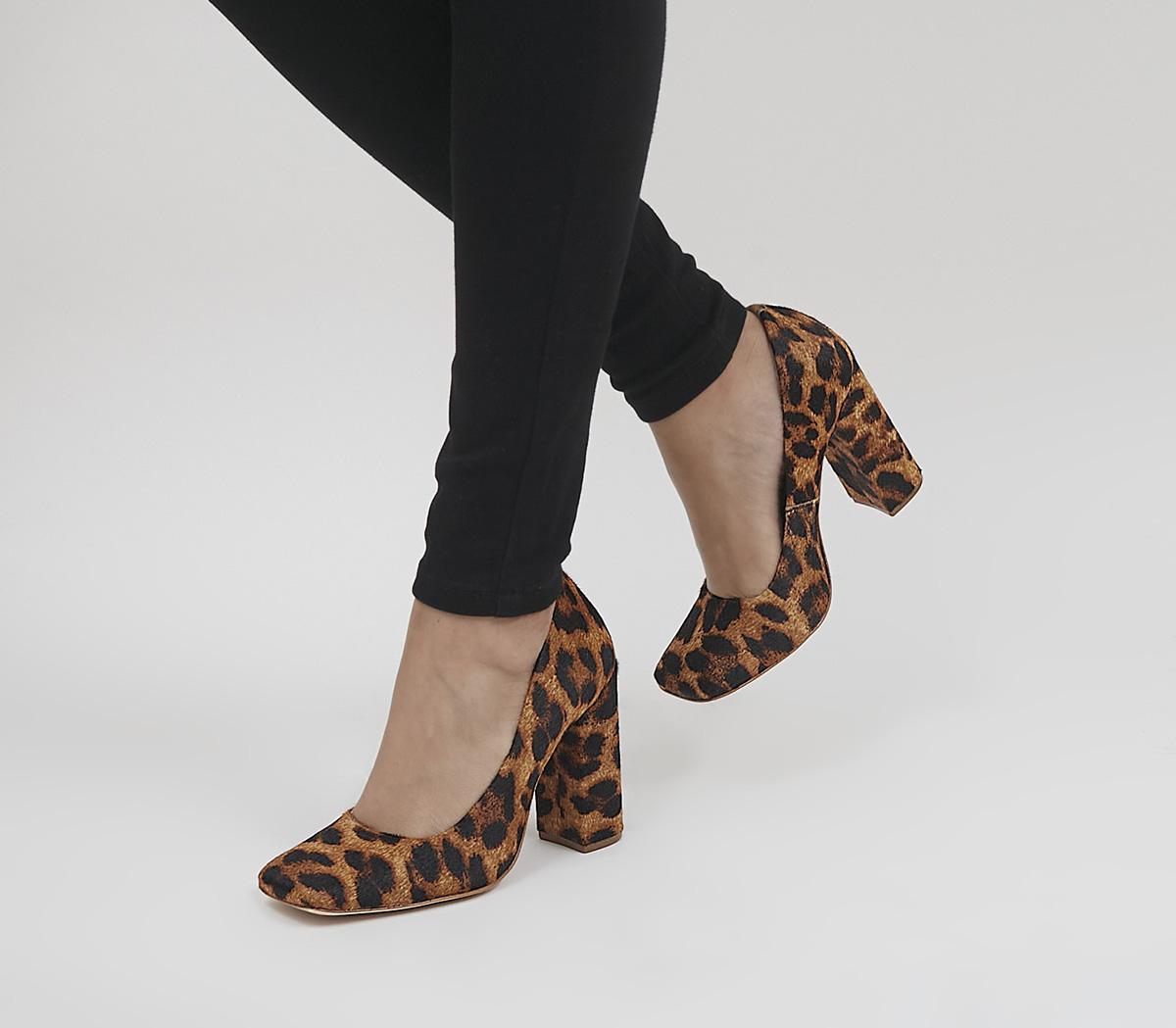 Betsy Leopard Print Calf Hair Mid Heel Pump – Aerosoles